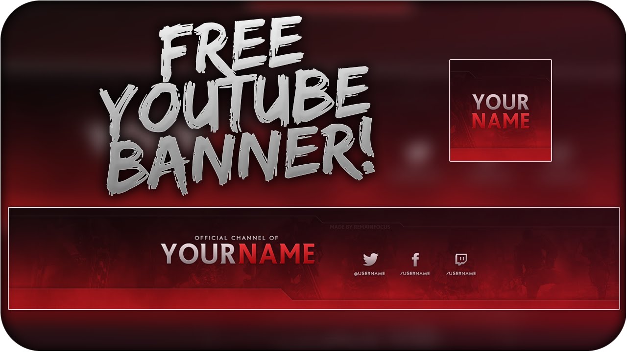 free gaming banner creator